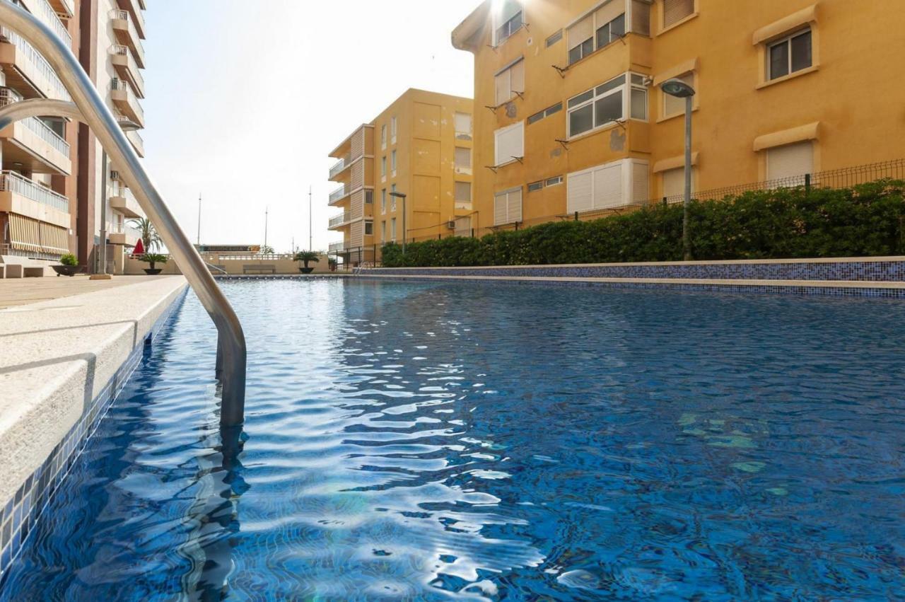 Ferienwohnung Torres Del Mar Playa de Gandia Exterior foto